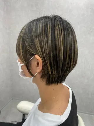 ショート hair salon dot.tokyo color所属・MANAMI 🥀ウルフカットのヘアスタイル