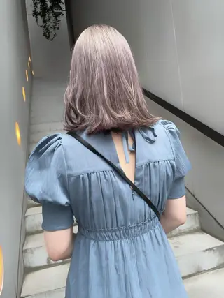 ミディアム カラー キッズ オトナヘア🌸 harukaのヘアスタイル