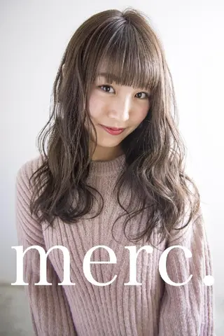 ミディアム belta 姫路山吹 カラーモデル募集のヘアスタイル