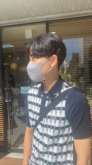 メンズ パーマ指名No1 /namiのヘアスタイル