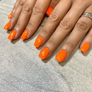 ショート カラー パーマ ヘアアレンジ メンズ キッズ ネイル マツエク・マツパ アイブロウ 今福鶴見ネイル 8(ｴｲﾄ)のネイルデザイン