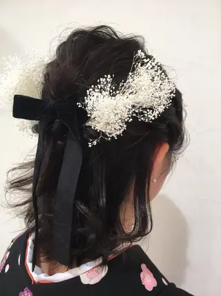 ヘアアレンジ 乳井 悠香のヘアスタイル