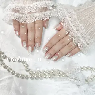 ネイル 1/21空✩.💜 Yuuna💜のネイルデザイン