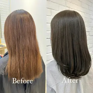 ミディアム 寺崎 琴音のヘアスタイル