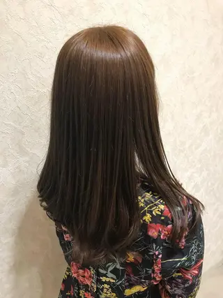 セミロング パーマ T Maiのヘアスタイル
