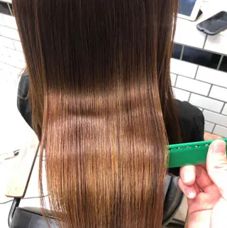 ロング カラー 🌈本物の髪質改善 森田涼平のヘアスタイル