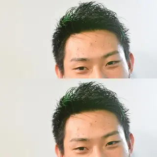 ショート カラー メンズ 【メンズ職人】 ✂️佐藤友のヘアスタイル