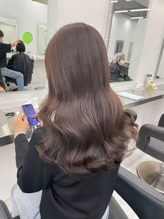 ショート カラー ブリーチなし🤍透明 感カラー🤍しゅうじのヘアスタイル