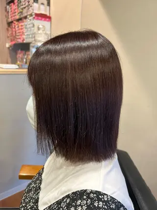 ミディアム 南條 しほのヘアスタイル