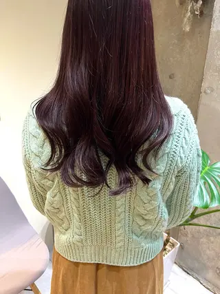 ロング カラー mizo /ケアカラー/登戸のヘアスタイル