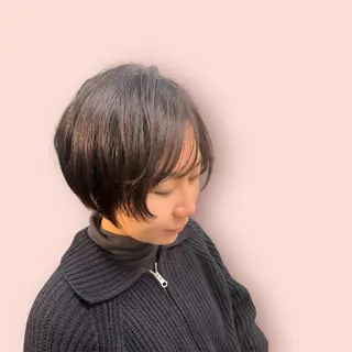 ショート 南里  梨奈のヘアスタイル