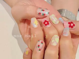 ネイル Nail Salon Coffret西中島店所属・coffret　酒井 萌のネイルデザイン
