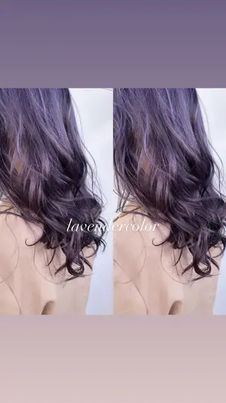 ロング カラー ヘアアレンジ 🌻Insta指名 NO.1🌻Shoのヘアスタイル