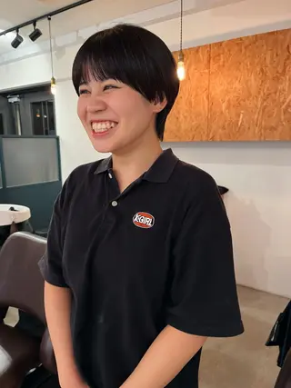 ショート 暖色/パーマ 🌼クニトウメイのヘアスタイル