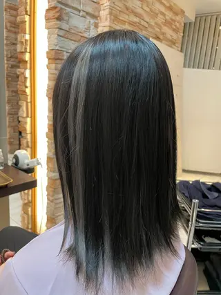 ミディアム 新籾 尚哉のヘアスタイル