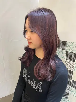 ロング 透明感/暖色カラー いっきのヘアスタイル