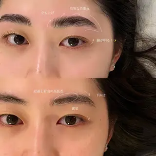 マツエク・マツパ アイブロウ GO TODAY SHAiRE SALON Vellmie店所属・吉祥寺kasumi 🌛eye/browのマツエク・マツパデザイン