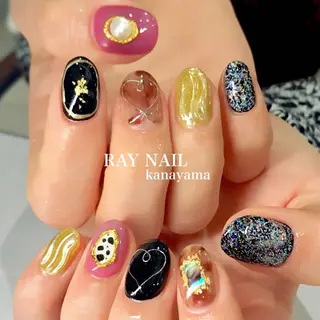 ネイル Arowa 伊田のネイルデザイン