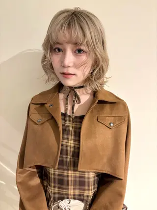 ミディアム ヘアアレンジ AVANCE KAKOのヘアスタイル