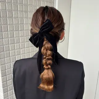 ヘアアレンジ オリーブ/髪質改善/ 縮毛矯正/あいり🫒のヘアスタイル