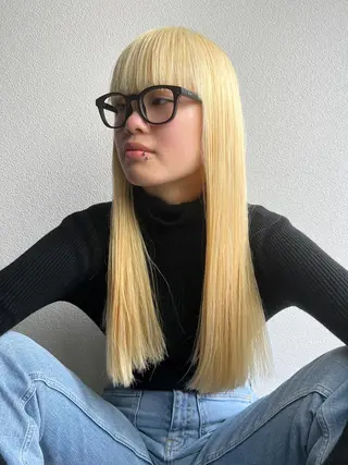 ロング カラー SORA麻布十番店所属・細井 敦生のヘアスタイル