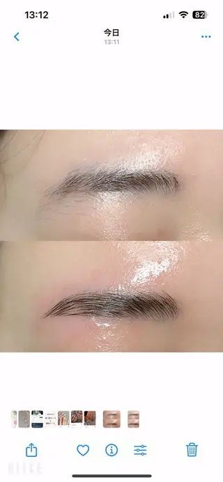 アイブロウ Veil ayakaのマツエク・マツパデザイン