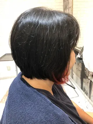 ショート カラー 【デザイナー】田中 美生のヘアスタイル