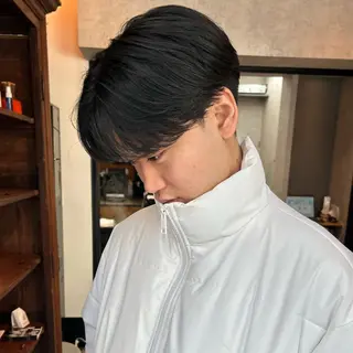 ショート パーマ メンズ ダウンパーマ 【sity.ザイク】のヘアスタイル