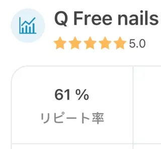 ロング カラー ネイル Q Free nailsのネイルデザイン