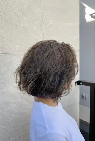 ミディアム カラー カラー特化サロン大阪 ルービック江坂/新城のヘアスタイル