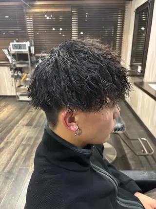 パーマ メンズ 💙メンズカット😎 🌟みく🤍ྀིのヘアスタイル