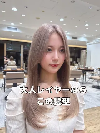 ロング カラー 必ず似合わせます/ レイヤー/石戸谷海斗のヘアスタイル