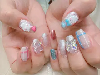 ネイル lucky nail 歌舞伎町のネイルデザイン