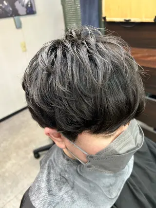 パーマ メンズ ✨傷ませないカラー✨ Ryuのヘアスタイル