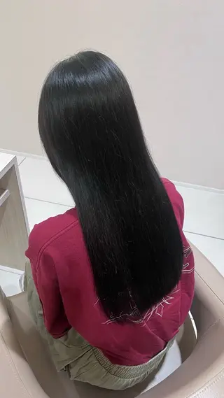 ロング 近藤 愛のヘアスタイル