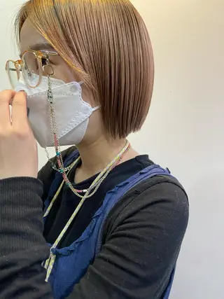 ショート silo所属・silo MOKA 顔周りカット🦦のヘアスタイル