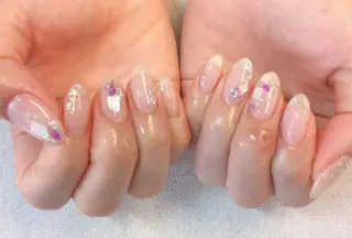 ネイル 新橋 ルキナ スタッフのネイルデザイン