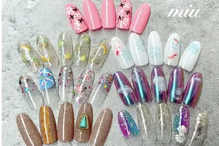 ネイル miu nail亀戸 Momokaのネイルデザイン