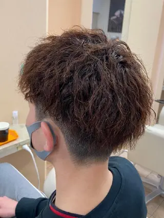 パーマ メンズ BENI 仙台柳生店のヘアスタイル