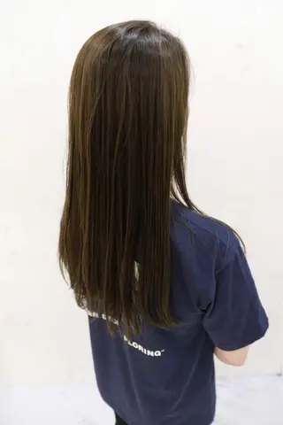 ロング カラー 斉藤 貴也のヘアスタイル