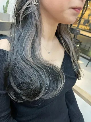 ロング カラー mee.urawa所属・似合わせショート×透 明感/やじまたかしのヘアスタイル