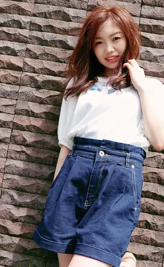 セミロング カラー パーマ LAMP HAIR  ランプヘアー所属・徳永 博志のヘアスタイル