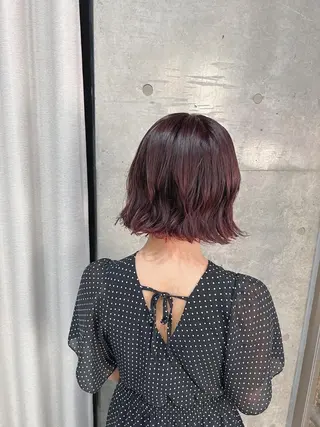 パーマ ボブパーマコテ巻き風 パーマNo1深江秀平のヘアスタイル