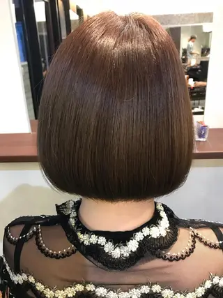 ミディアム 代官山/恵比寿所属・髪質改善/縮毛矯正 専門　代官山/恵比寿のヘアスタイル