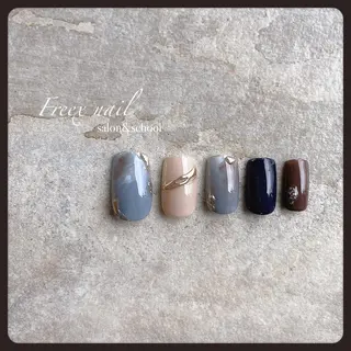 ネイル Freex nail所属・freex nail /ニュアンス/個性派のネイルデザイン