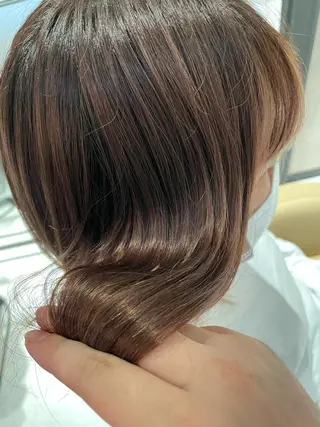 ミディアム KIND所属・KIND 細川碧のヘアスタイル