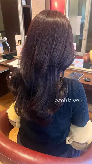 ロング カラー LENAHC ist アベフミナのヘアスタイル