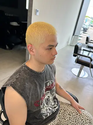 ショート メンズ メンズ専門美容師／ メンズパーマ／森口のヘアスタイル