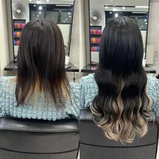 ロング カラー ヘアアレンジ ar+ ❤︎ maiのヘアスタイル