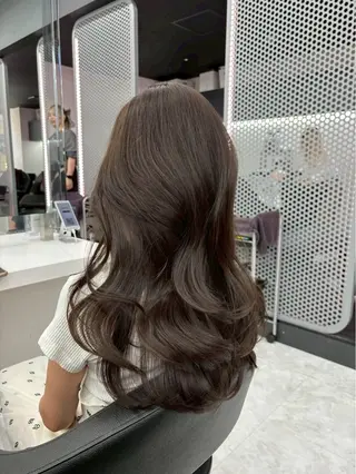 ロング カラー 🤍透明感推しカラー 🤍yui‪💞✨のヘアスタイル